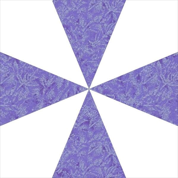 A purple and white pattern is shown.