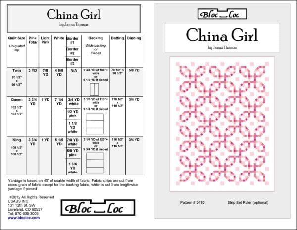 A couple of pages from the book china girl