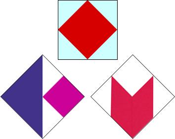Bloc Loc Half Square Triangle Ruler 12.5 – 5 Little Monkeys Quilting