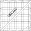 Bloc Loc Half-Rectangle Triangle 3:1 Ruler Set Small – 5 Little Monkeys  Quilting