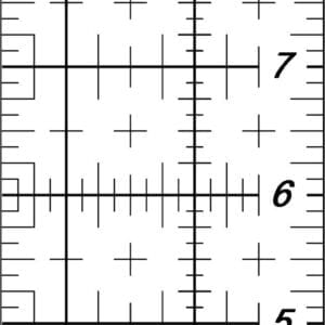 Non-Slip 2.5” x 12.5” RH Ruler