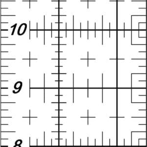 Non-Slip 2.5” x 18.5” Left Ruler