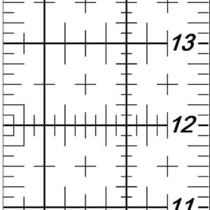 Non-Slip 2.5” x 24.5” RH Ruler