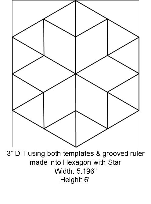 DIT 3” Complete Hex star size