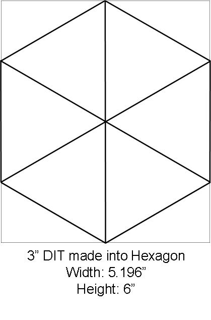 DIT 3” Hex size