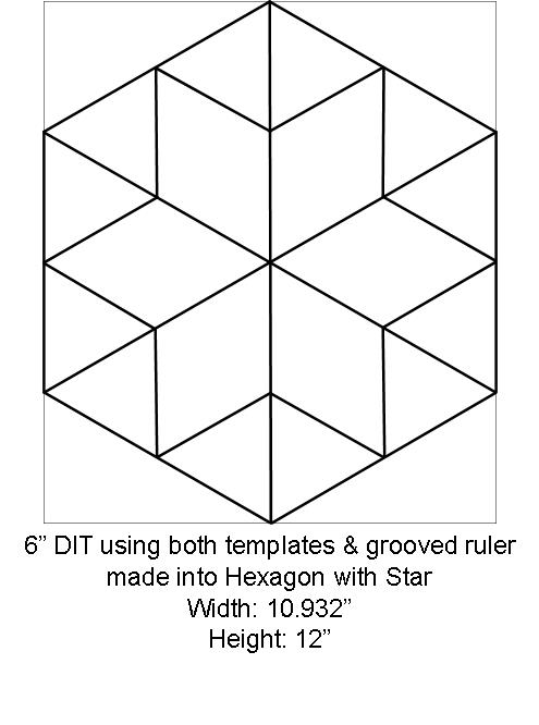 DIT 6” Complete Hex Star Size icon
