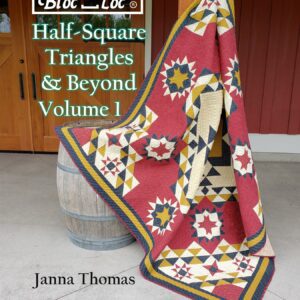 A book cover with a quilt on it