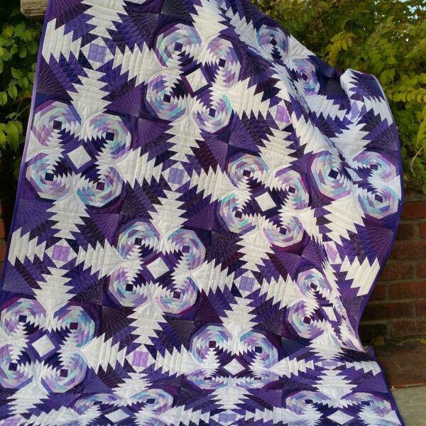 A Tarted Up Pineapple quilt